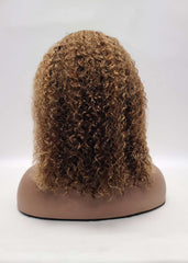 Bob Wig Human Hair 13x6 Lace Front Wigs Jerry Curl 180% Density Frontal Wigs Human Hair HD Lace Wig Short Bob Wigs Human Hair Wigs Pre Plucked