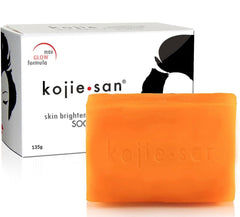 Kojie San Skin and Body Soap – Original Kojic Acid, Dark Spot Remover Soap Bar with Coconut & Tea Tree Oil – 135g (medium Size)