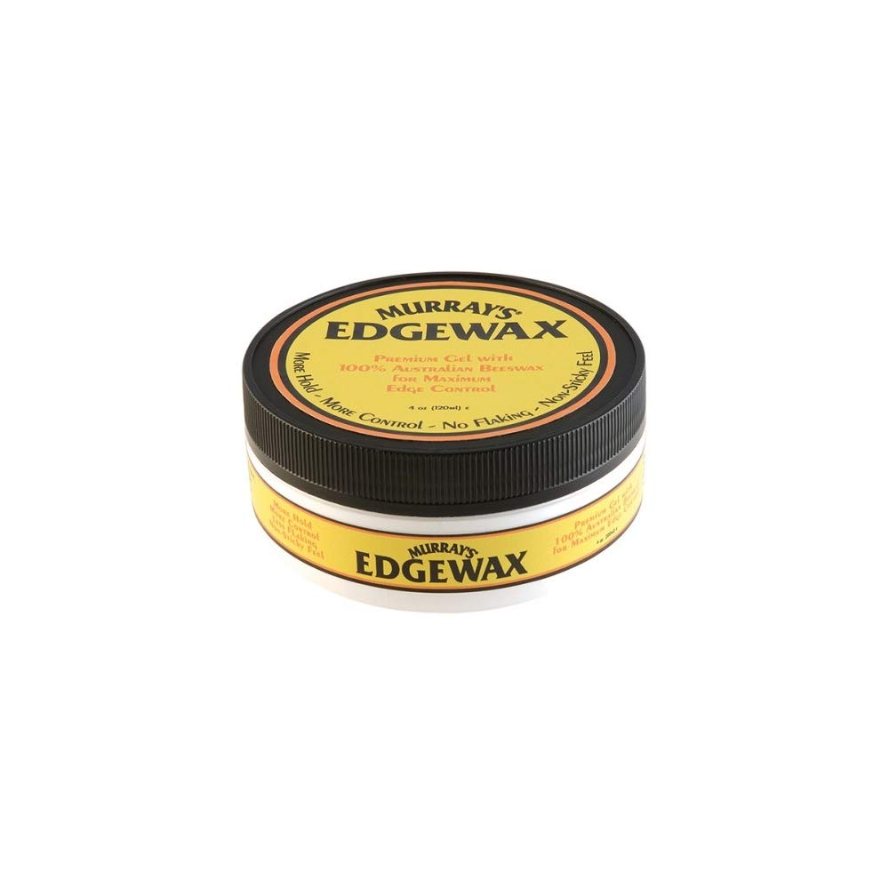 Murrays Edgewax Gel Beeswax Hair Wax Edge Control 4oz Big Jar Murrays Edgewax Gel Beeswax Hair Wax Edge Control 4oz Big Jar