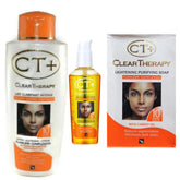 CT Clear Therappy Extra Lightening Lotion + Soap+ Serum With Carrot Oil (3 Pack)