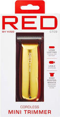 Red by Kiss Hair Clipper, Mini Cordless Hair Trimmer