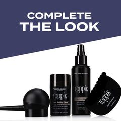 Toppik Hair Perfecting Toolkit 3-in-1 Kit Set ( Fibers, Applicator, Holding Spray) For Men & woman