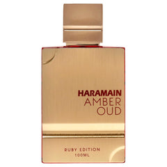 Al Haramain Amber Oud Ruby Edition - Arabian Perfume for Women and Men - Unisex Amber Perfume - Long Lasting Perfume for Men and Women - 3.4 oz