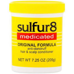Sulfur-8 Original Conditioner Hair and Scalp Jar 7.25 Ounce "Big Size"