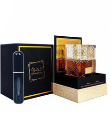 Lattafa Perfumes Khamrah & Khamrah Qahwa EDP Unisex 3.4 Fl oz (Xtra Value Pack)