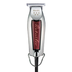 Wahl Professional Detailer Trimmer, Burgundy, Adjustable T-Blade