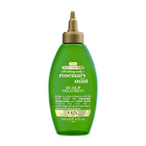 OGX Extra Strength Refreshing Scalp Minty Leave-In Dry Scalp Treatment for Shiny Hair, 4 fl. Oz