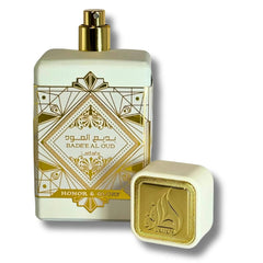 Lattafa Bade'e Al Oud Honor & Glory for Unisex Eau de Parfum Spray, 3.4 Ounce / 100 Ml