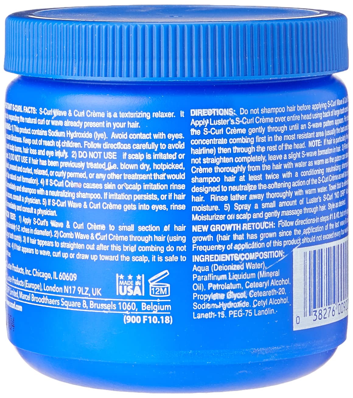 S Curl Texturizer Wave & Curl Creme Regular S Curl Texturizer Wave & Curl Creme Regular