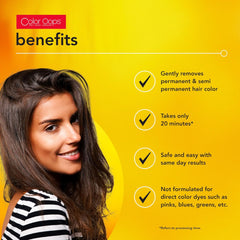 Color Oops Extra Strength Hair Color Remover Ammonia & Bleach Free