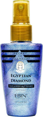 EBIN NEW YORK Egyptian Diamond Hair & Body Glitter Mist SAPPHIRE DIAMOND