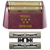 Wahl Professional 5 Star Series Shaver Shaper Replacement Foil & Cutter Bar Assembly, Super Close, Gold