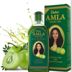 Dabur Amla Hair Oil - Nourishing Indian Oil for Men & Women, for Healthy, Moisturized Hair and Scalp (200ml)