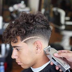 Andis Master Adjustable Blade Hair Trimmer, Carbon Steel T-Blade - Silver