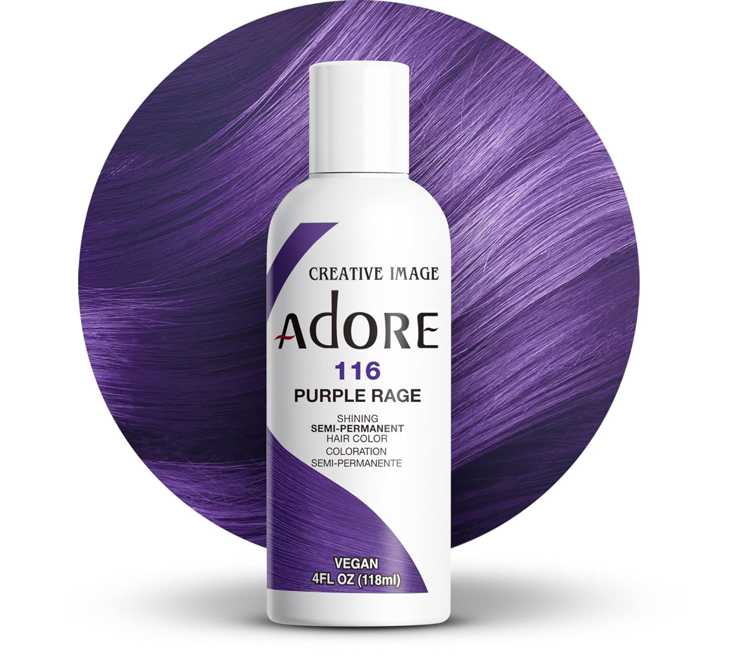 Adore Semi Permanent Hair Color  4 Fl Oz