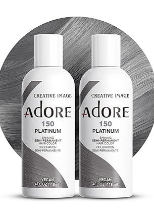 Adore Semi Permanent Hair Color  4 Fl Oz  (Pack of 2)