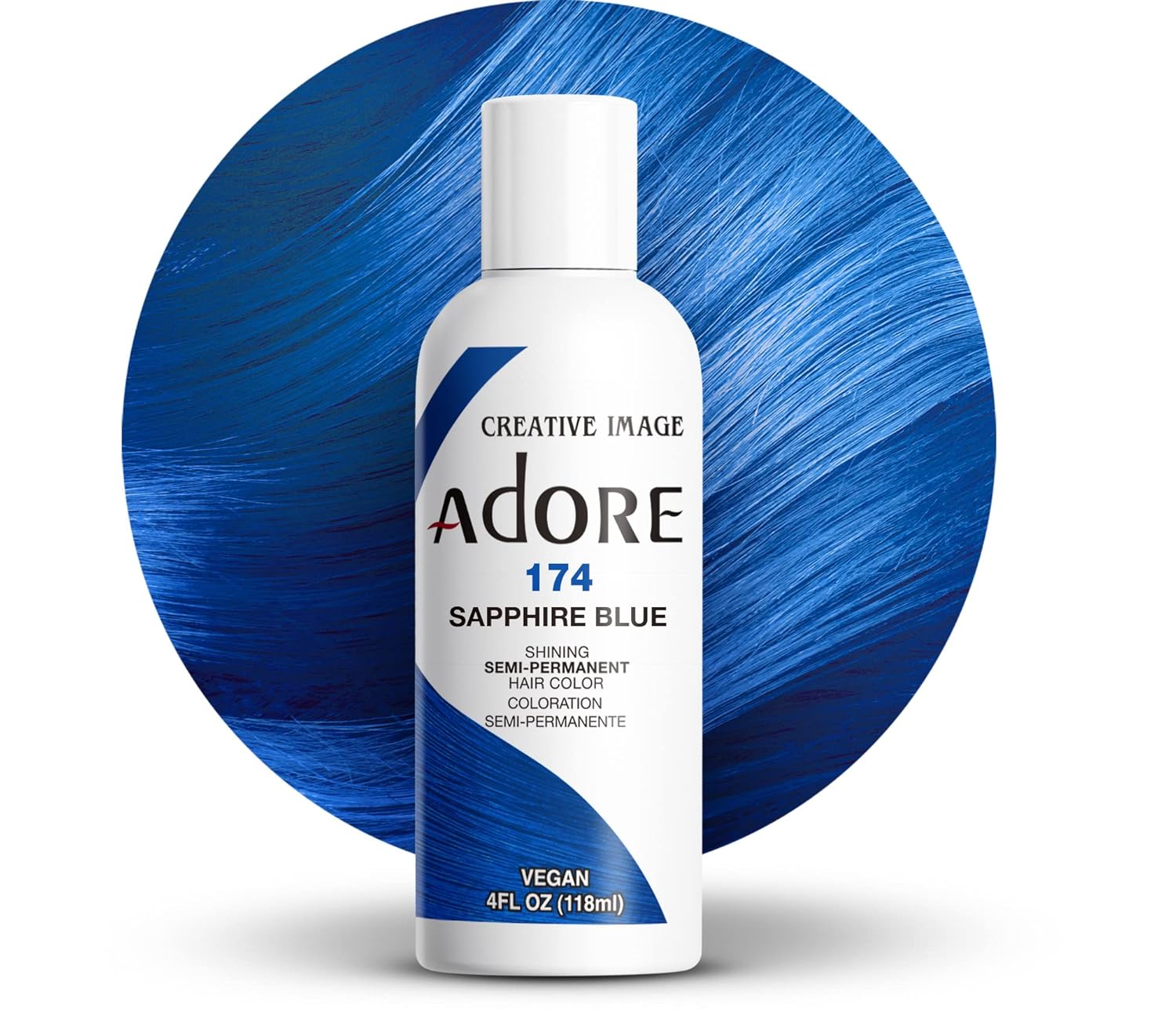 Adore Semi Permanent Hair Color  4 Fl Oz