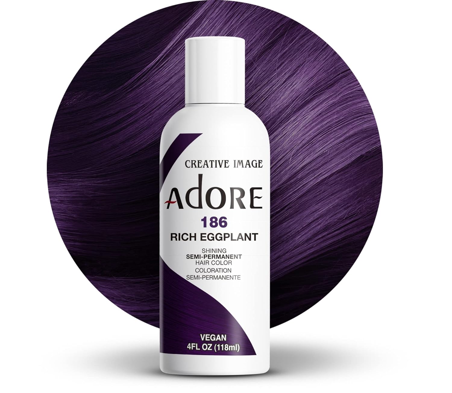 Adore Semi Permanent Hair Color  4 Fl Oz