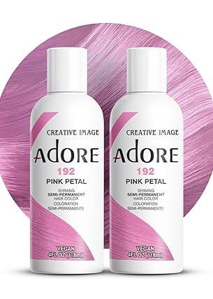 Adore Semi Permanent Hair Color  4 Fl Oz  (Pack of 2)