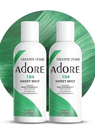 Adore Semi Permanent Hair Color  4 Fl Oz  (Pack of 2)