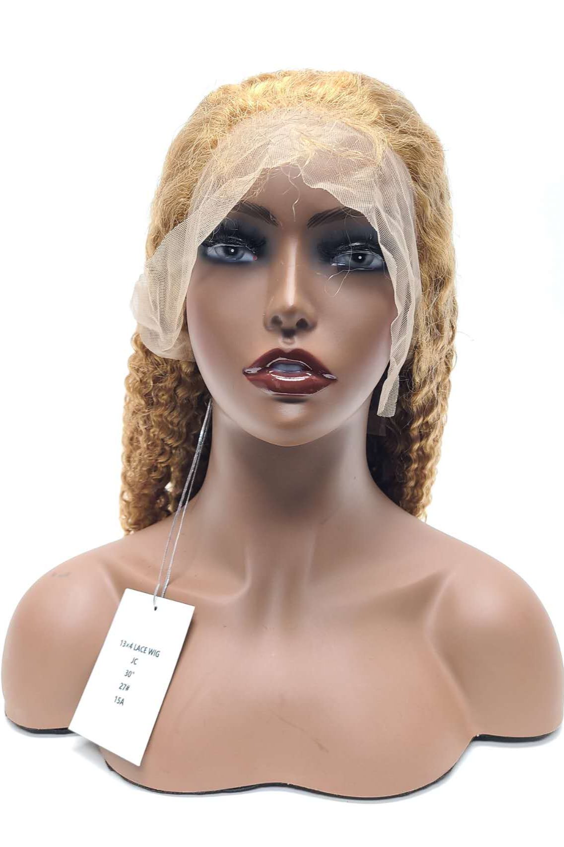 Honey Blonde "27"  15A grade Wig (100% Virgin Human Hair)