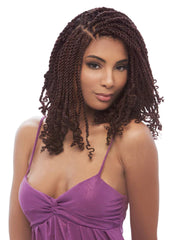 Janet Collection 100% Human Hair 2X NATURAL AFRO KINKY Bulk Twin 18"