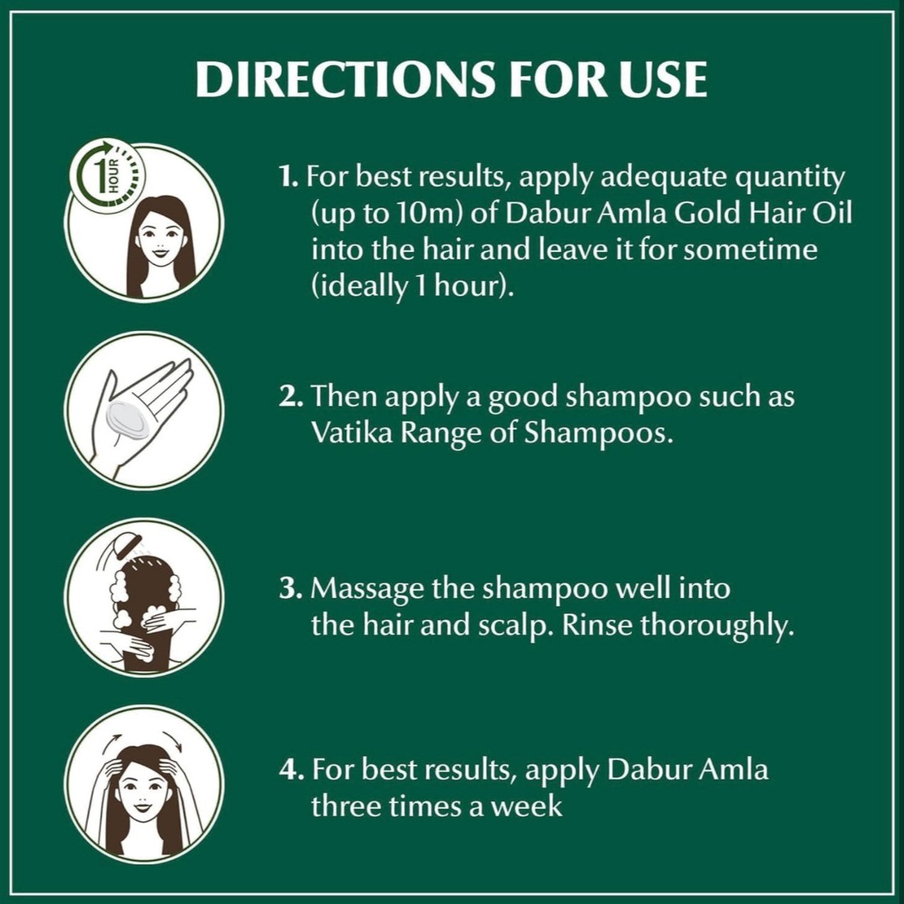 Dabur Amla Hair Oil - Nourishing Indian Oil for Men & Women, for Healthy, Moisturized Hair and Scalp (300ml)