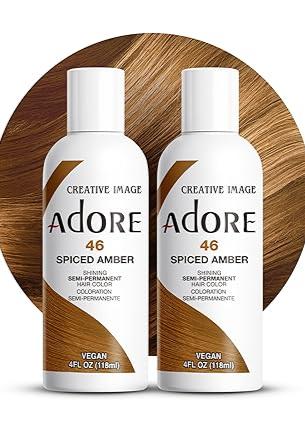 Adore Semi Permanent Hair Color  4 Fl Oz  (Pack of 2)