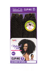 Afro Kinky Clip Ins 100% Human Hair 18" Best Seller For Natural Look