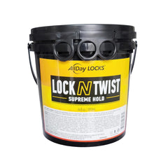 AllDay Locks Lock N Twist, Locking Gel, Retwists Locks, Supreme Hold 64oz (Bucket)