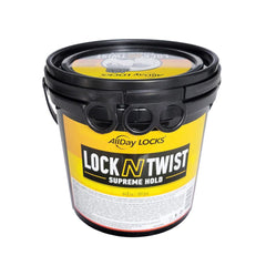 AllDay Locks Lock N Twist, Locking Gel, Retwists Locks, Supreme Hold 64oz (Bucket)