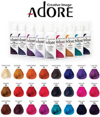 Adore Semi Permanent Hair Color  4 Fl Oz