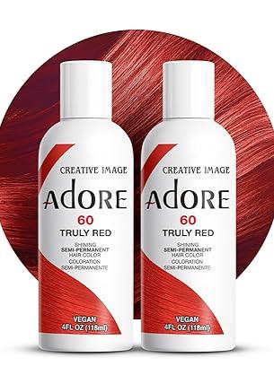 Adore Semi Permanent Hair Color  4 Fl Oz  (Pack of 2)