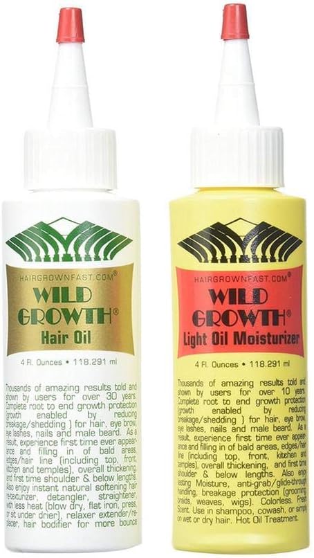 Wild Growth Hair Care System, 4 Fl Oz "Pack of 2"