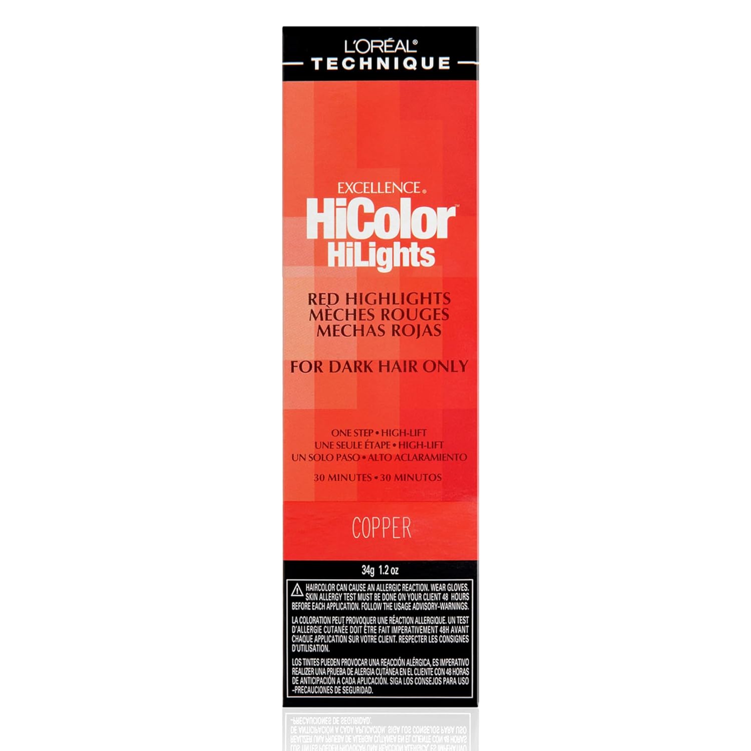 HiColor Red HiLights Permanent Hair Color for Dark Hair