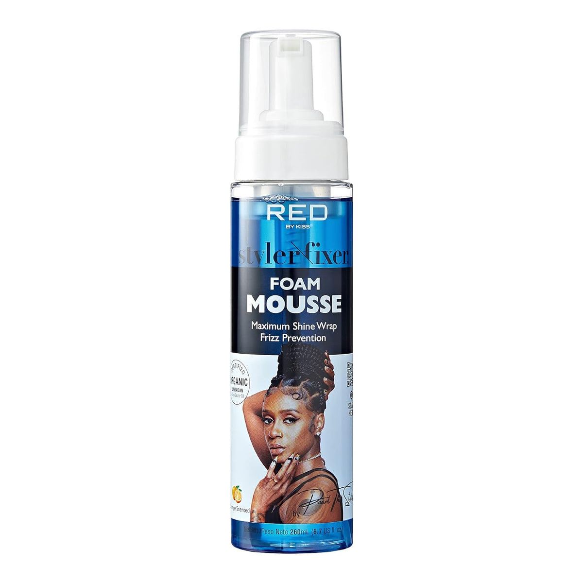 Red by Kiss Foaming Mousse Reduce & Prevent Frizz, Define Curls