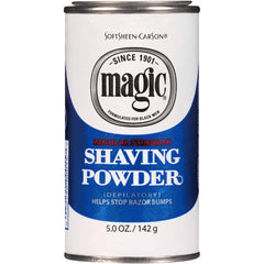 Magic Shaving Powder Blue Regular Strength 5 oz (Pack of 2)