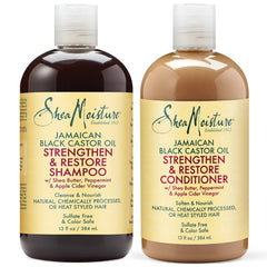 Shea Moisture Strengthen Jamaican Black Castor Oil Set Shampoo & Conditioner