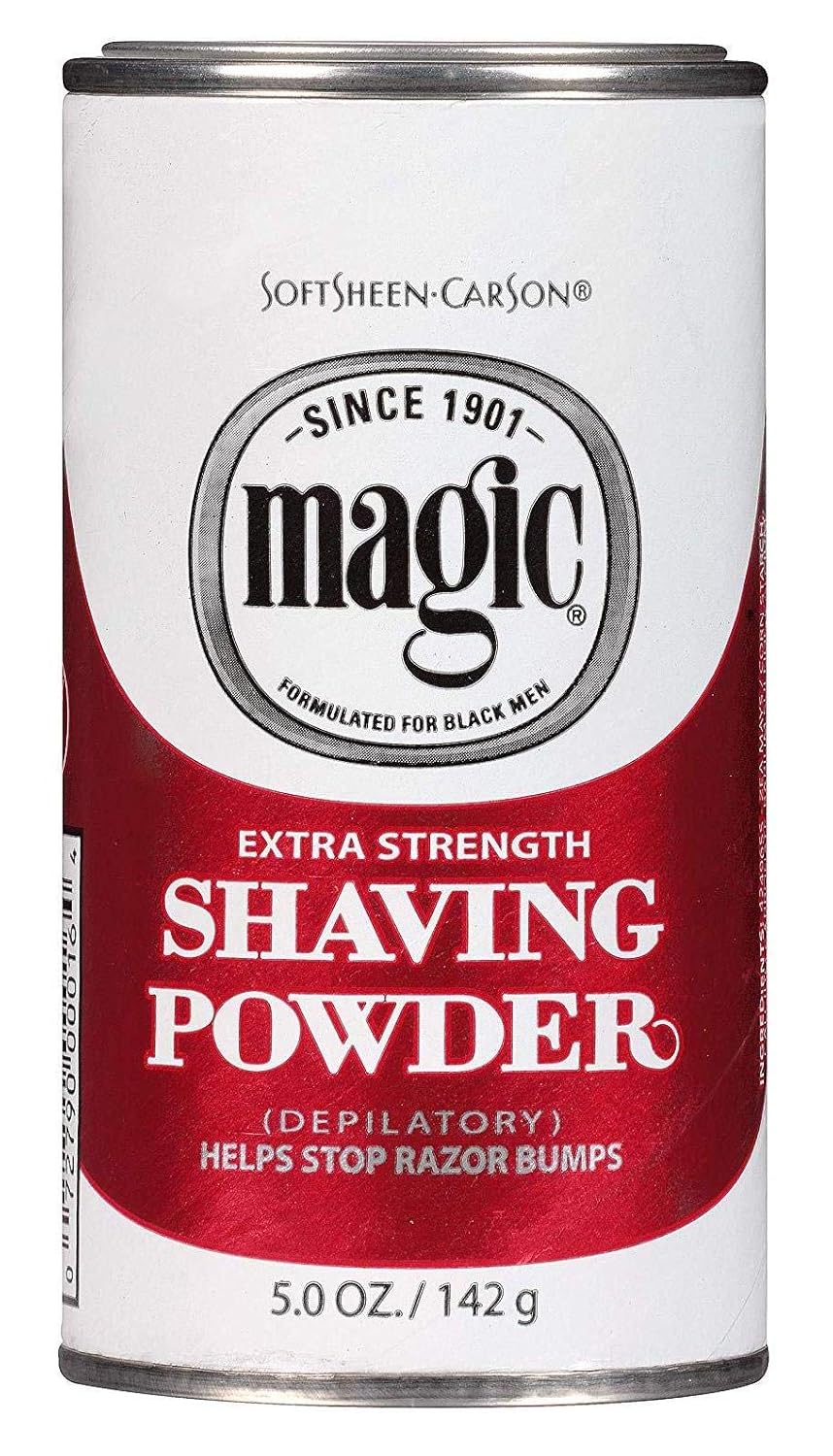 Magic Shaving Powder Red 5 Ounce Extra-Strength (145ml) (2 Pack)