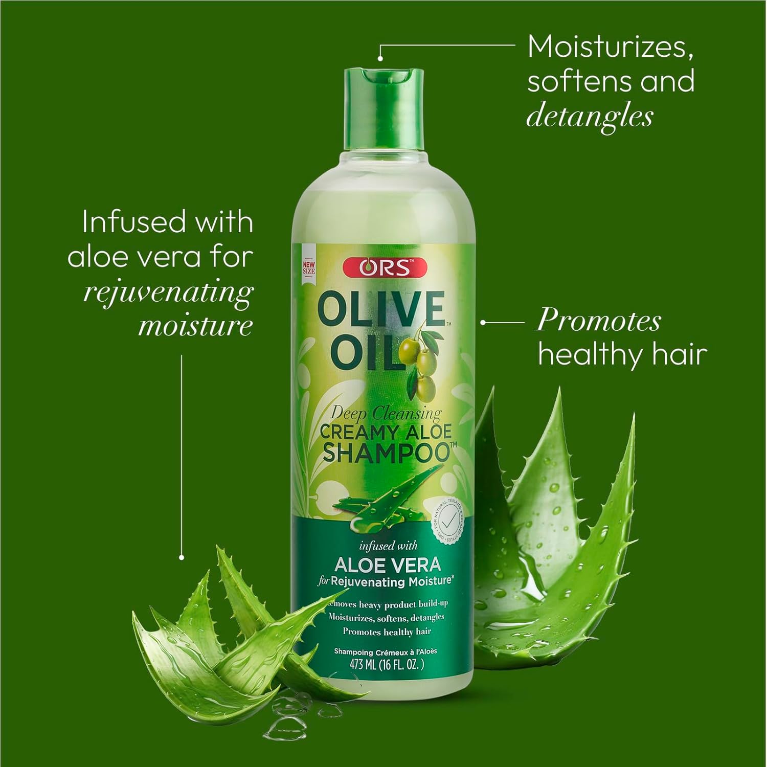 ORS Olive Oil Moisture Restore Creamy Aloe Shampoo