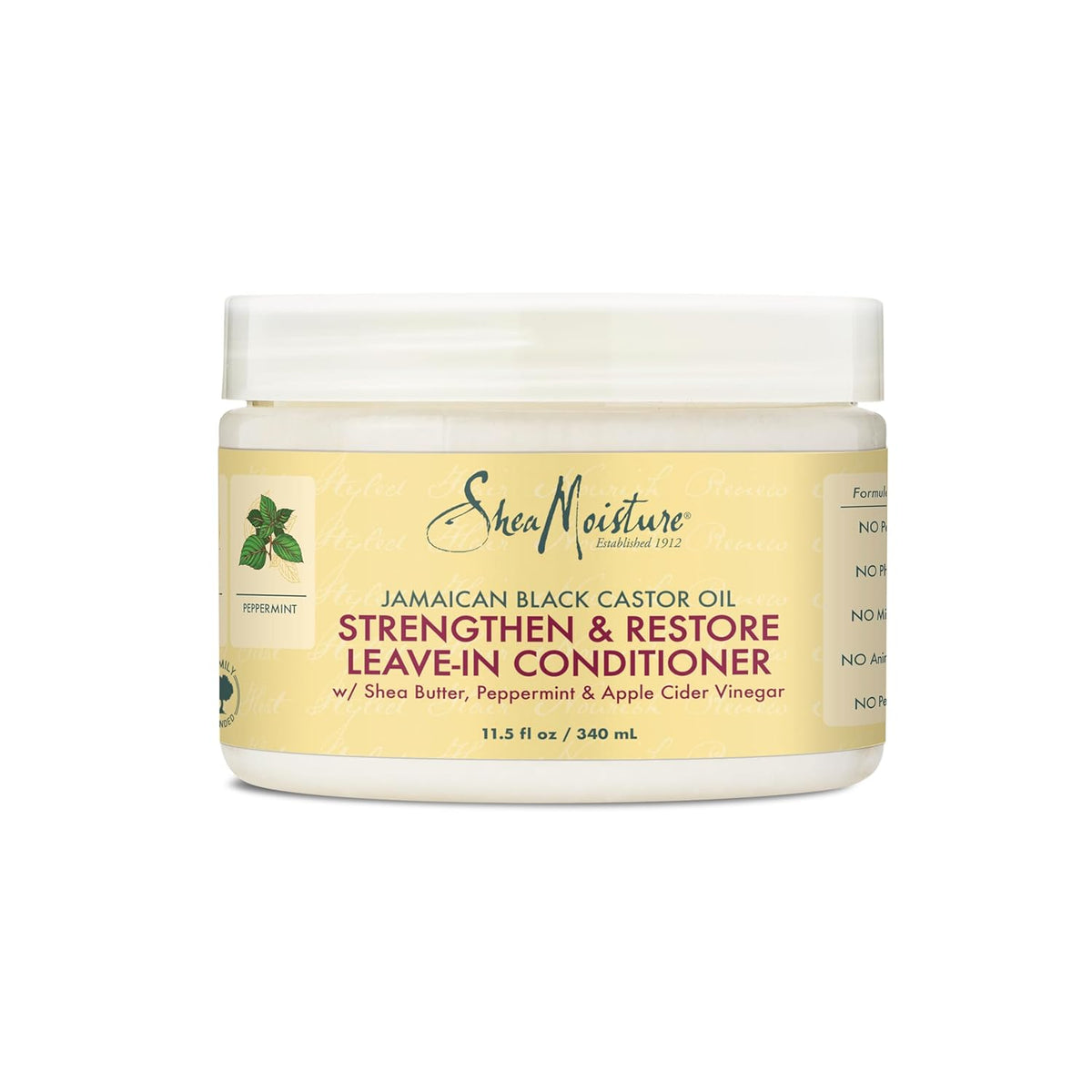 SheaMoisture 100% Pure Jamaican Black Castor Oil Leave In Conditioner