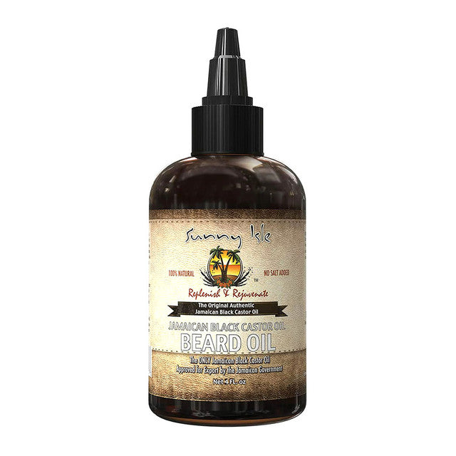 Pure Jamaican Black Castor Oil, Beard Oil, Large 4 Oz