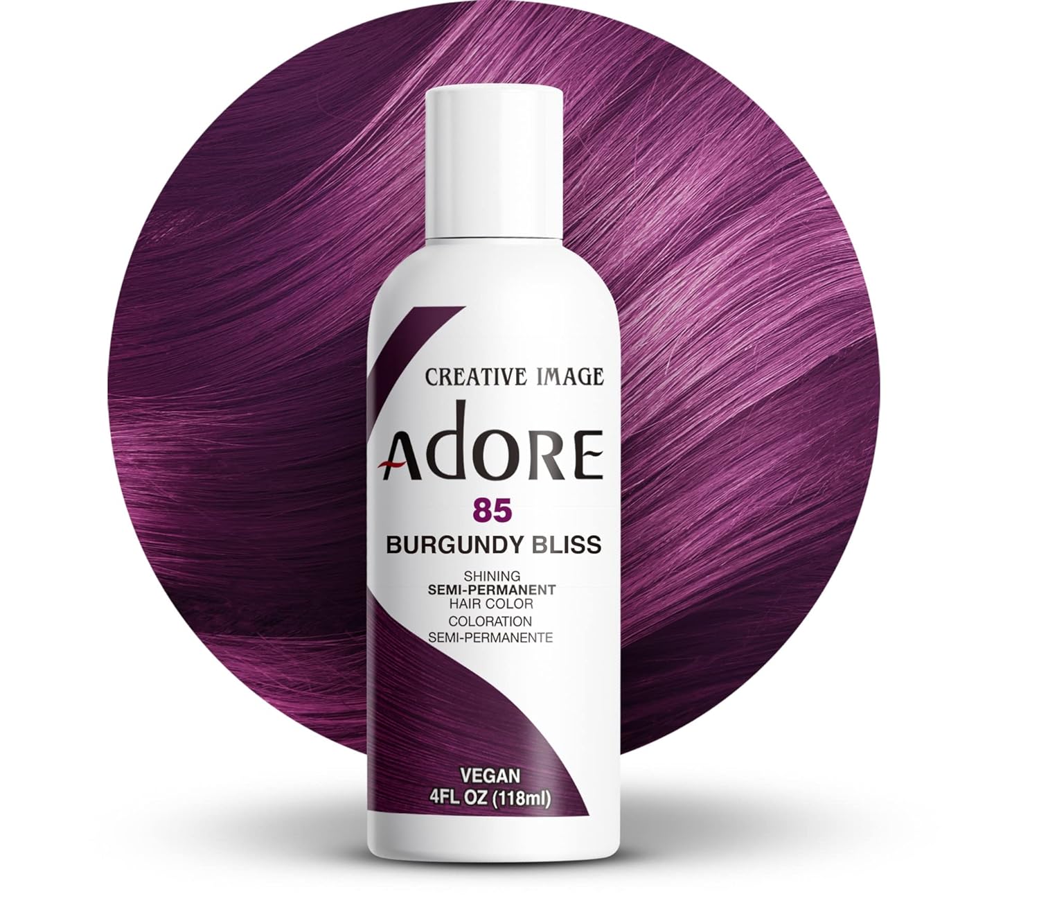 Adore Semi Permanent Hair Color  4 Fl Oz