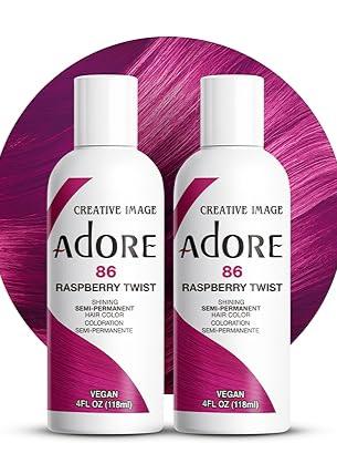 Adore Semi Permanent Hair Color  4 Fl Oz  (Pack of 2)