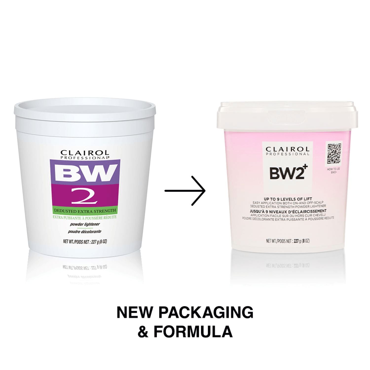 BW2+ Powder Lightener hair color