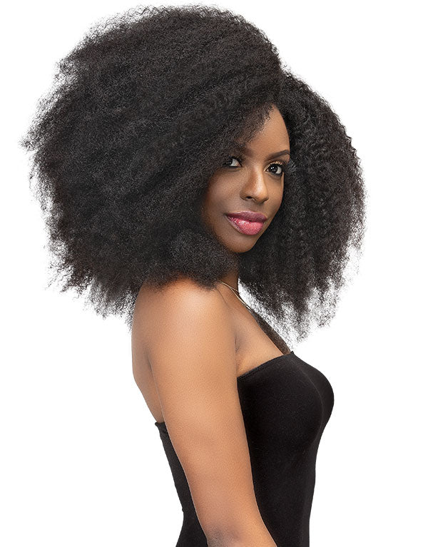 Afro Kinky Clip Ins 100% Human Hair 18" Best Seller For Natural Look