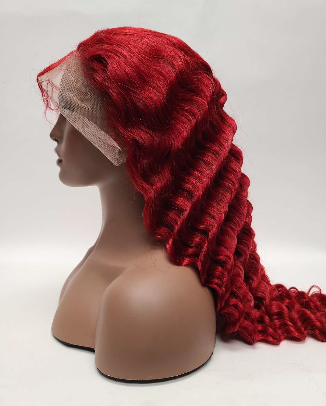 RED 15A WIGS 100% Human Hair