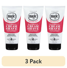 Magic Razorless Shaving Cream Extra Strength  (3 Packs)