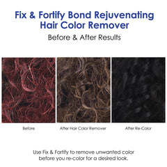 Color Oops Fix and Fortify Hair Color Remover, Bleach-Free Bond Rejuvenating Dye Remover