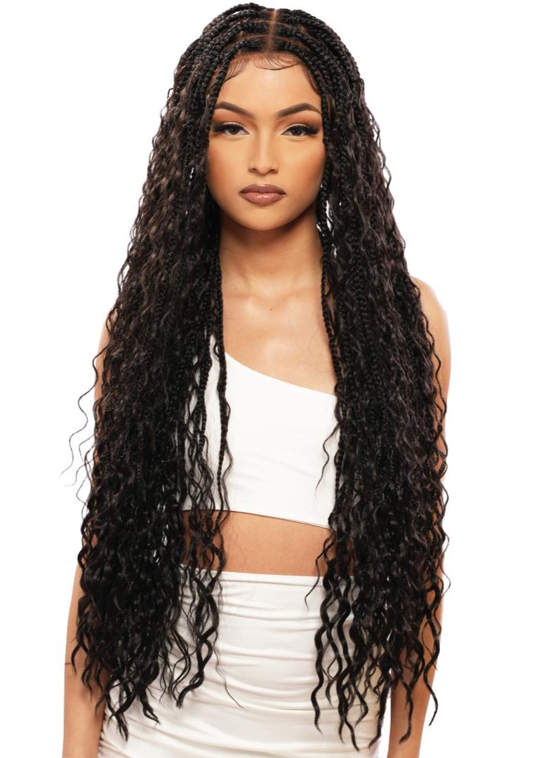 360 HD FULL LACE WIG BOX WATER 30 Inch GLUELESS Ready To Go